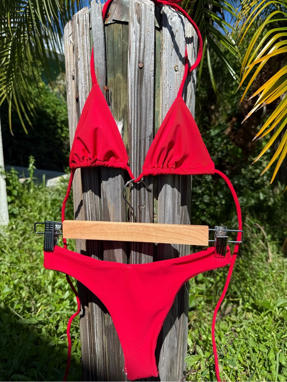 Handmade Red Bikini
